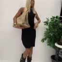 abito smanicato in maglia lust